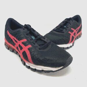 ASICS Shoes Womens 9 Black Pink Gel Quantum 180 4 Sneakers Running Sport Active